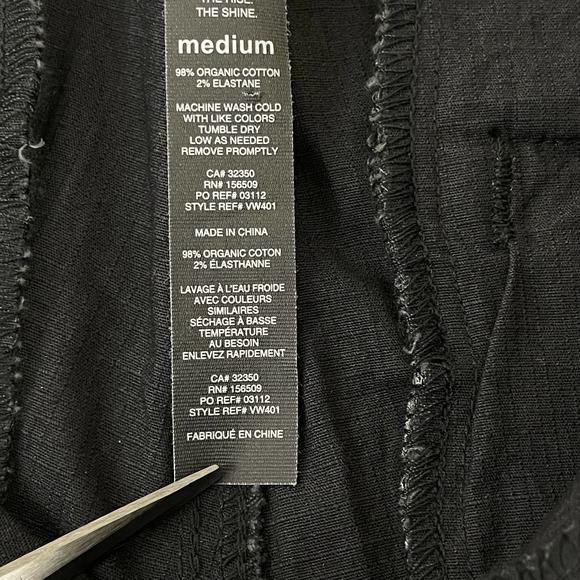 Vuori Climber Hiking Pants Men's Medium Gray Elastic Waist Drawstring Ripstop - Picture 5 of 12